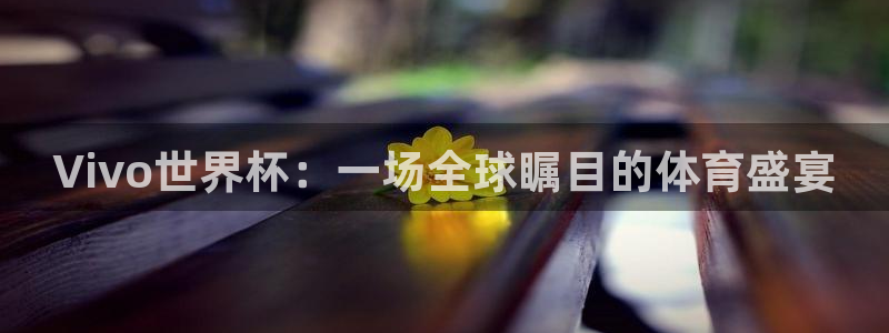 免费足球比赛直播高清：Vivo世界杯：一场全球瞩目的体育盛宴
