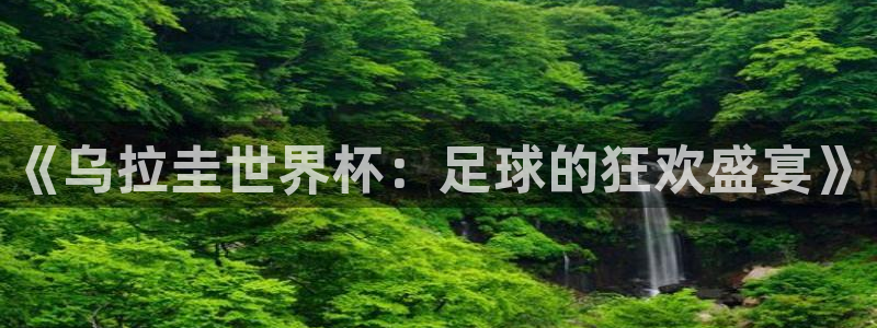 2026年世界杯对阵图：《乌拉圭世界杯：足球的狂欢盛宴》